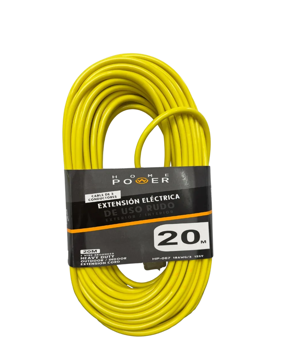 Extensión Amarilla 20m