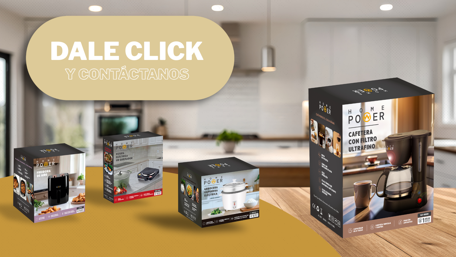 Dale Click y Contáctanos - Home Power