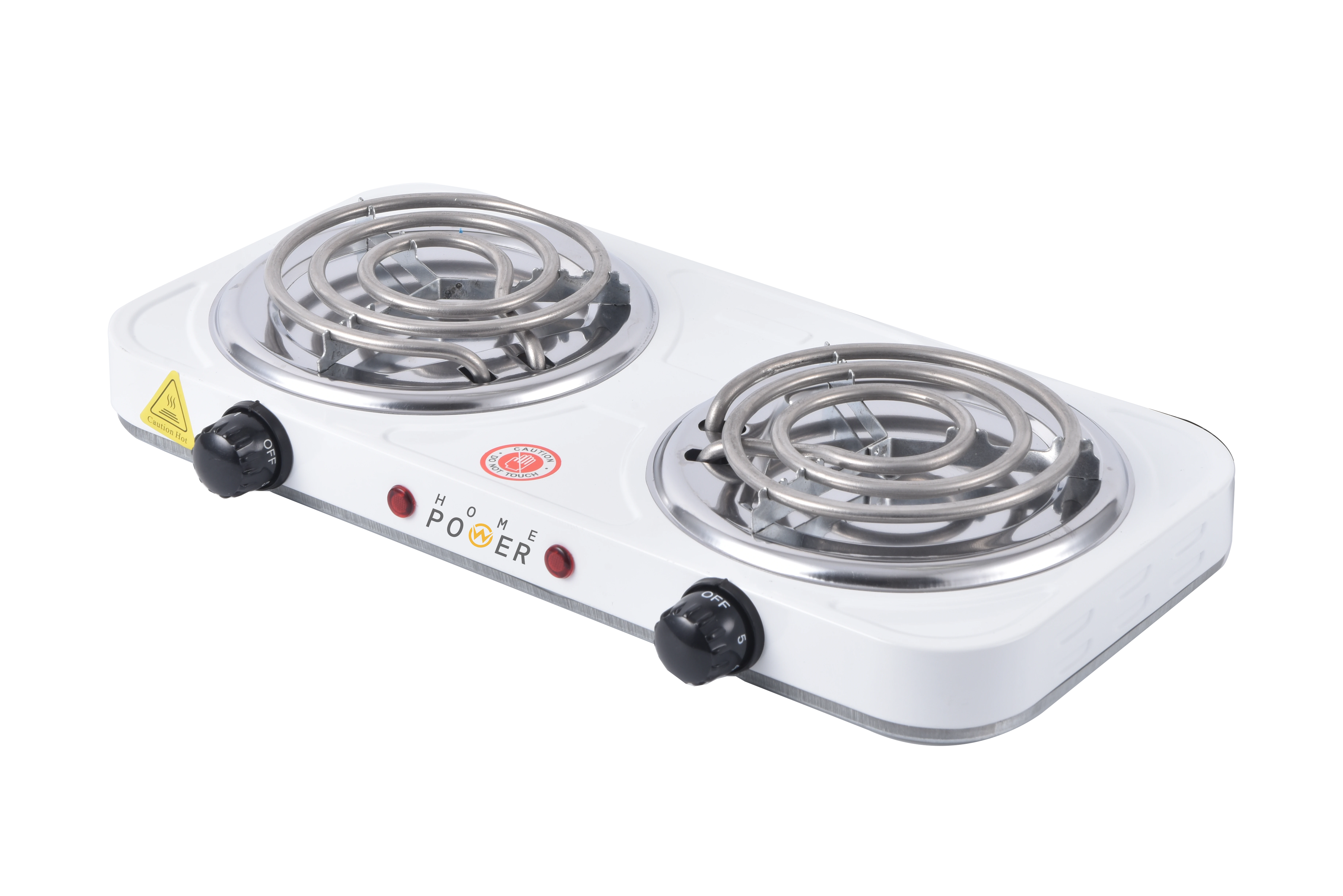 Estufa Eléctrica 2 Quemadores Blanca